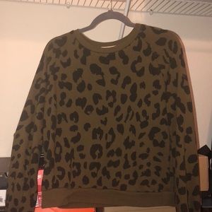Leopard Print Sweatshirt
